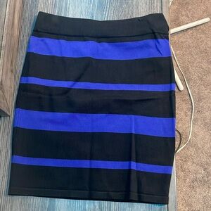 Black & Blue Skirt